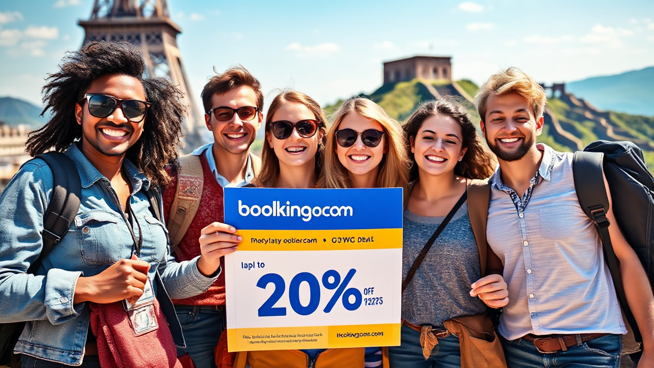 Promoção Gateway Deals 2025 do Booking.com com descontos em hospedagens.