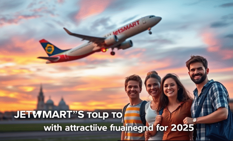 JetSMART Anuncia Novas Rotas com Tarifas Atraentes.